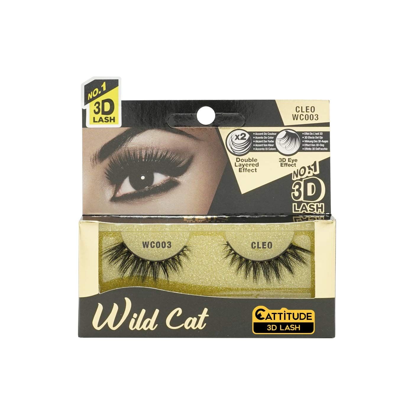 Cleo - Wild Cat 3D Lashes