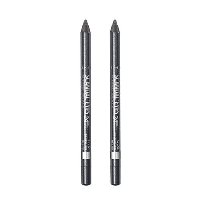 Rimmel Scandaleyes Waterproof Kohl Kajal Liner, Black, 0.04 Ounce (Pack of 2)