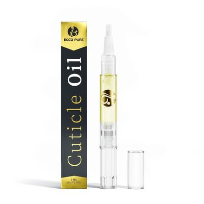 Cuticle Oil Pen - Nail Cuticle Protector - Professional Manicure &amp; Pedicure Set Accessory - Acrylic Nail Art Accessory - Cuticle &amp; Nail Strengthener - Cuticle Softener - Contains Vitamin E