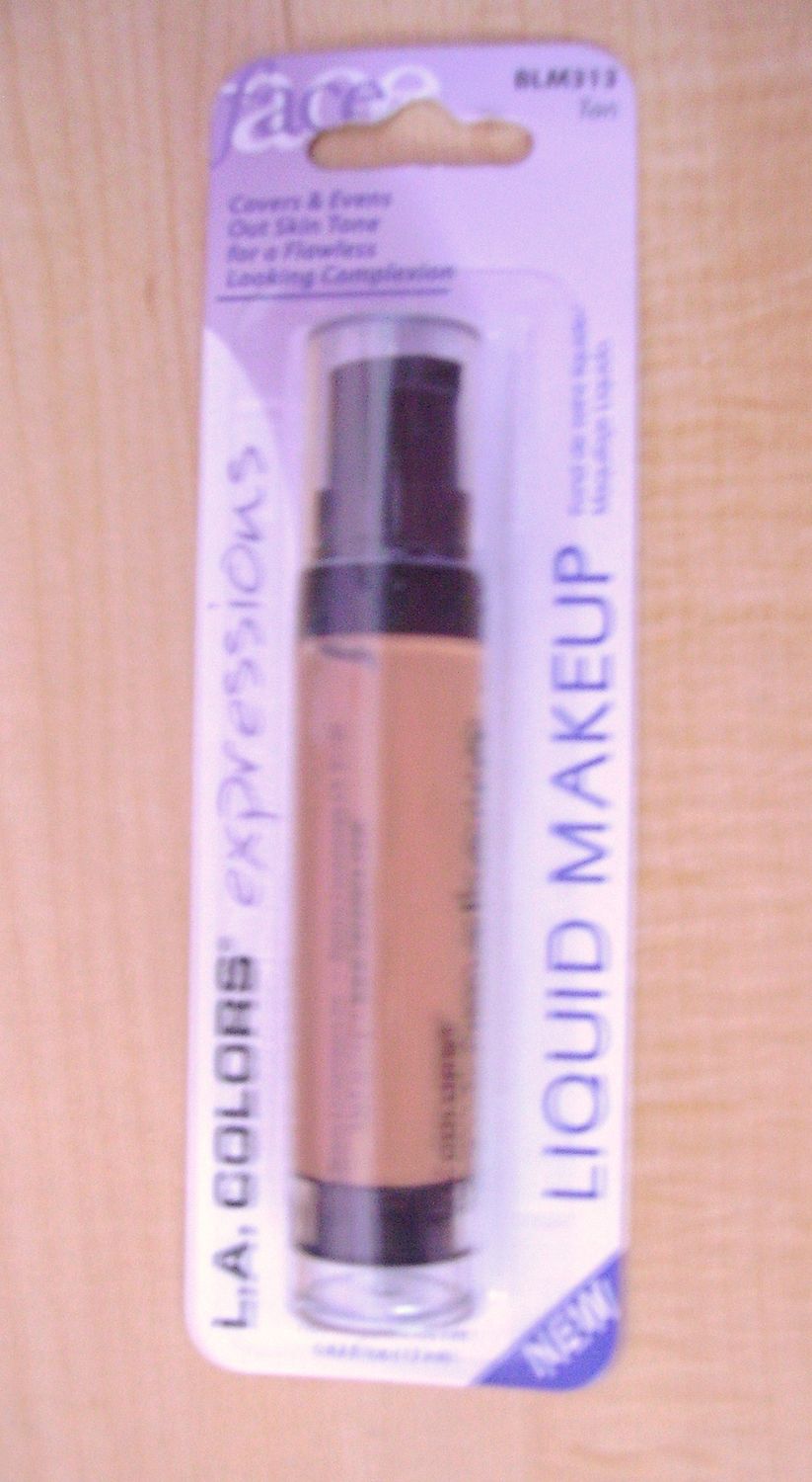 L.A. Colors Liquid Makeup, BLM313 TAN, 0.21 Fl Oz