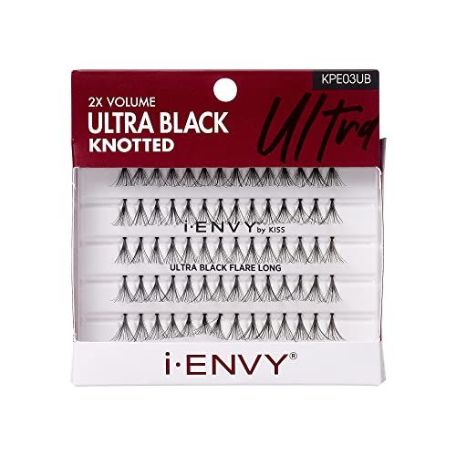 Kiss Envy Ultra Black Flare Long Lashes