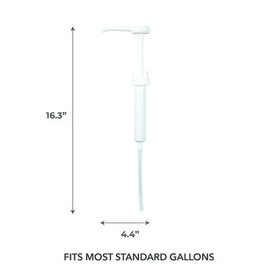 Ginger Lily Farms Premium Gallon Pump, Dispenses One Ounce Per Pump, Fits Most Standard Gallon Bottles and Containers