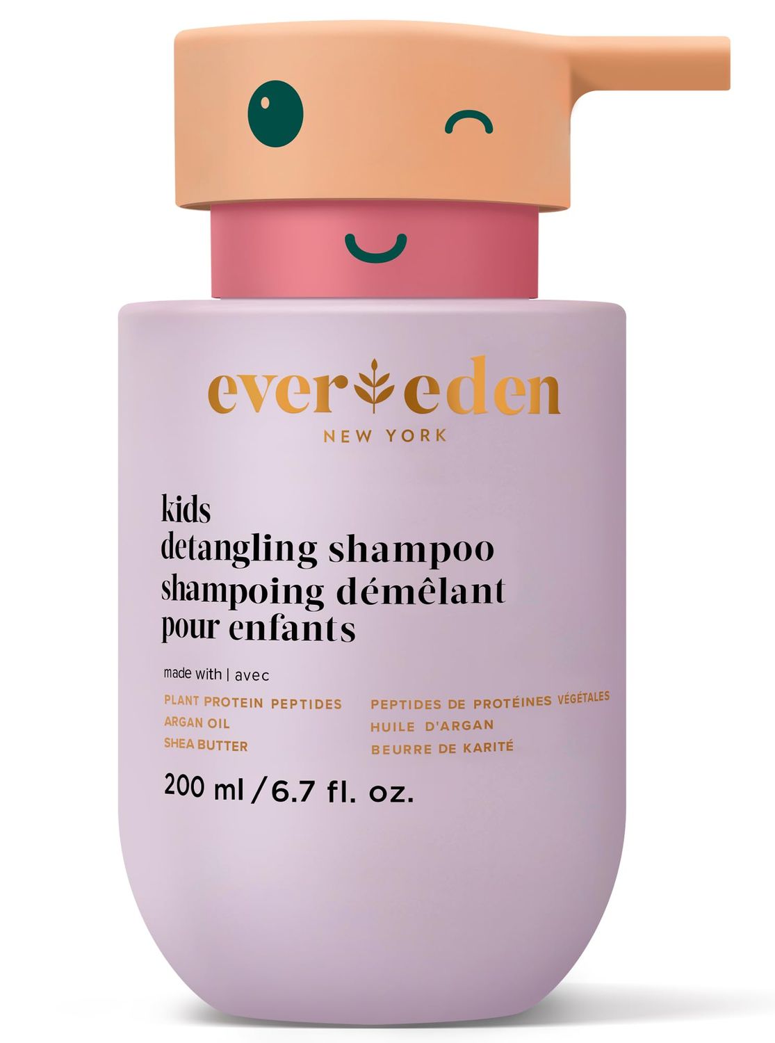 Evereden Kids Shampoo - Detangling, 6.7 fl oz. | Kids Haircare | Clean and Non-toxic Ingredients | Kids Shampoo