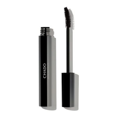 CHADO Mascara Divin | Lengthening and Defining | Separates and Curls Lashes | Clump Free | Long-Lasting | Buildable Formula | Paraben and Sulfate Free | Cruelty Free - 10 ml (Black)