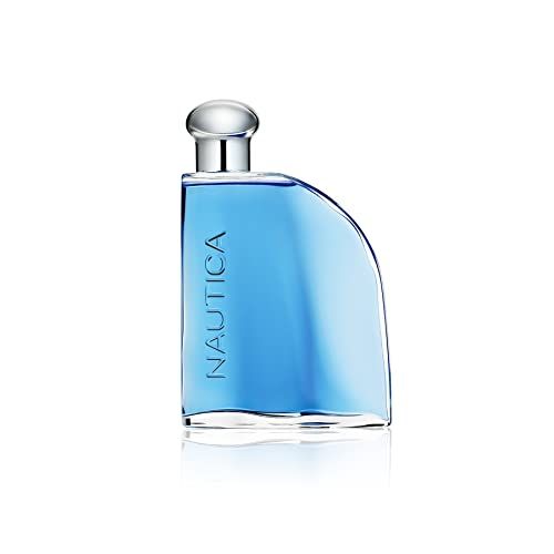 Nautica Blue Eau de Toilette 3.4 fl oz (Pack of 1), Notes of Basil, Jasmine, and Cedarwood, Men&#39;s Fragrance, Long Lasting, Everyday Fragrance, Travel Size
