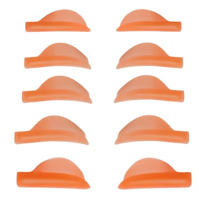 Flex C Lash Lift Pads Eyelash Lifting Shields mix 5 Sizes Lamination Roller Guards Soft Silicone Pad Make Lash Perm Easier More Than 100 Application Beautiful Lami Perming Result Won&#39;t Eyes