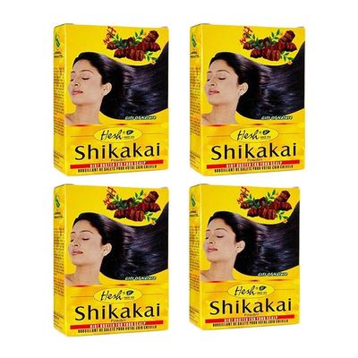 Shikakai Powder 3.5oz (100g) - Hesh Pharma (Pack of 4)