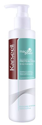 Karseell Repair Protein Cream Leave-In Conditioner Hair Treatment Herbal Essences Organic Protein Cream for Dry Damaged Hair 150ml