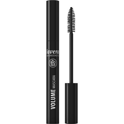 lavera Volume Mascara - Black - Voluminous Mascara with Shea Butter &amp; Sunflower Oil for Lang Lasting Results - Eye Make Up - Black Mascara - PETA Certified - Vegan - Made in Germany - 0.3 Fl Oz