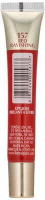 L'Oral Paris Colour Riche Le Gloss, Red Ravishing, 0.4 fl. oz.