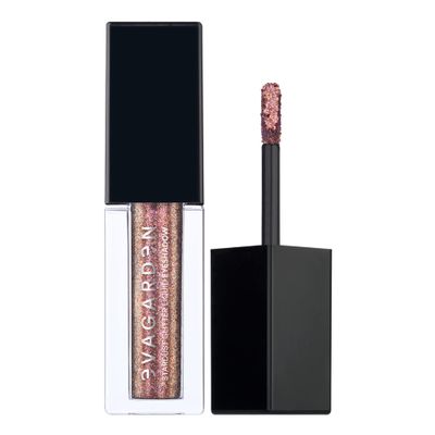 EVAGARDEN Stardust Glitter Eye Shadow - Gel Consistency - Mixture of Pearls and Sparkle Gives Metallic and Luminous Finish - Texture Glides Easily and Offers Amazing Color - 418 Brown - 0.1 oz