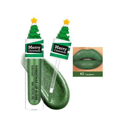 DLZZRS Diamond Lip Gloss, Matte &amp; Pearlescent Shimmering Gloss Lipstick, Rich Color Waterproof Long-lasting Moisturizing Dry Lip &amp; Lip Care, Ideal Valentine&#39;s Day Gift for Women and Girls(02)
