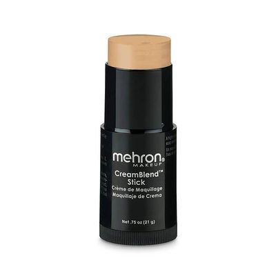 Mehron Makeup CreamBlend Stick | Face Paint, Body Paint, &amp; Foundation Cream Makeup | Body Paint Stick Perfect for Halloween Makeup (Ivory Bisque)