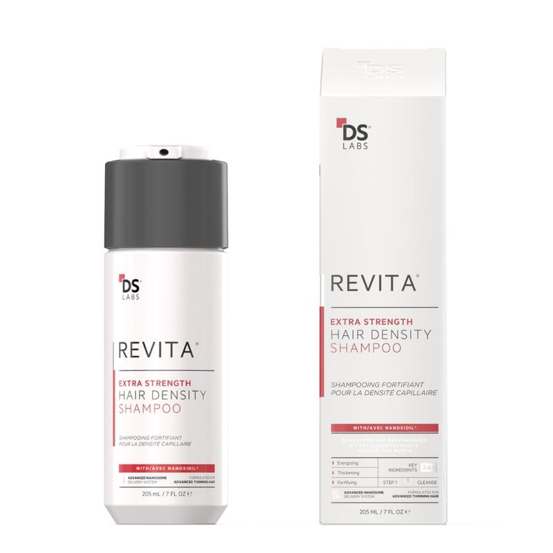 DS Laboratories Revita Extra Strength Shampoo - Hair Growth Shampoo Hair Strengthening Shampoo DHT Blocker for Men &amp; Women Sulfate Free Biotin Shampoo
