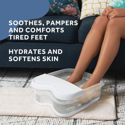 Amop Pedi Perfect Rejuvenating Foot Soak Foot Bath Bombs, Relaxing Foot Spa Fizzies with Epsom salt, Dead Sea & Himalayan Salt, Tea Tree Oil, Shea Butter to Soothe, Hydrate & Soften Tired Feet, 28 ct