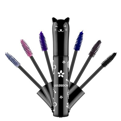 LGSZGDCN Purple Lashes Extensions mascara Eyes Makeup eyelash serum coloured Mascara Waterproof Fast Dry Eyelashes Curling Lengthening Party Stage Use