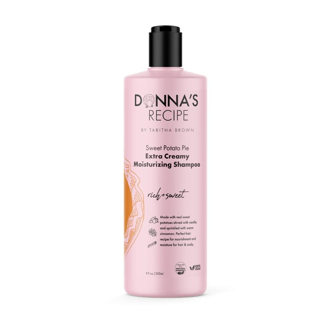 Donna&#39;s Recipe by Tabitha Brown Moisturizing Shampoo Sweet Potato Pie Extra Creamy