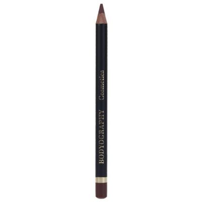 BODYOGRAPHY Cream Lip Pencil (Rosewood) Waterproof Salon Makeup w Coconut Oil, Vitamin E | Gluten-Free, Cruelty-Free, Paraben-Free