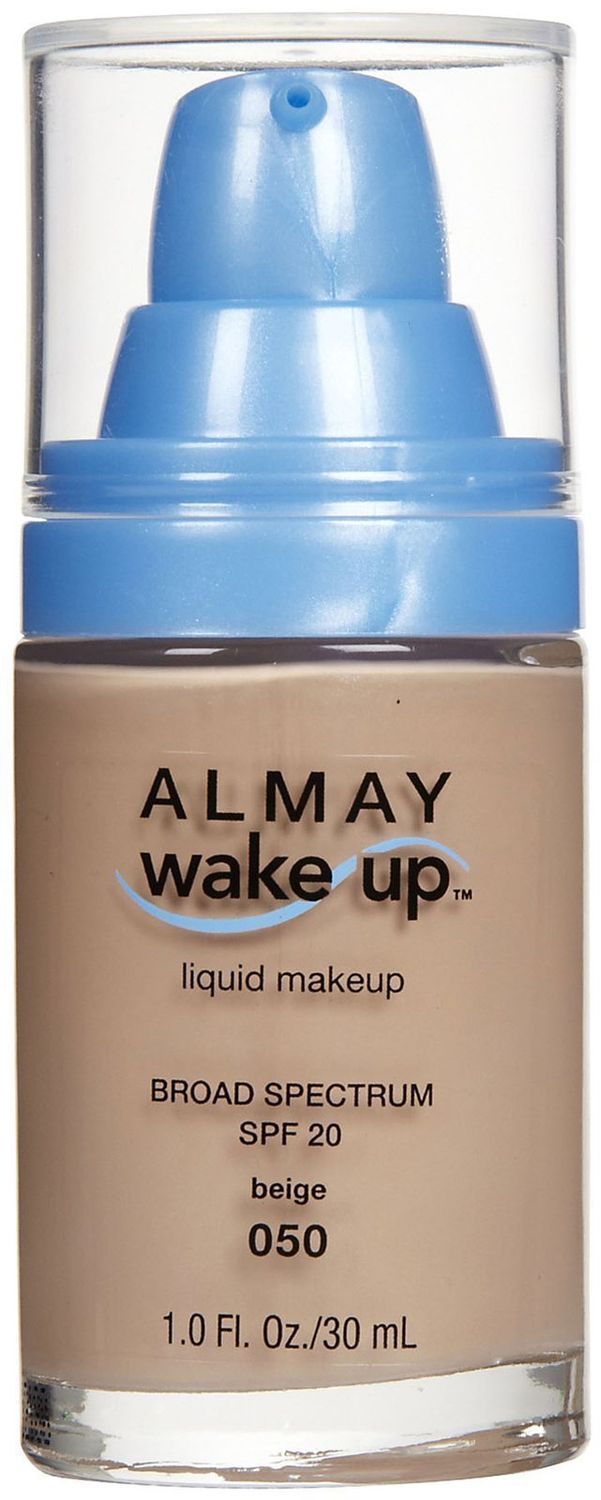 Almay Wake-Up Liquid Makeup, Beige-050, 1.0 Fluid Ounce
