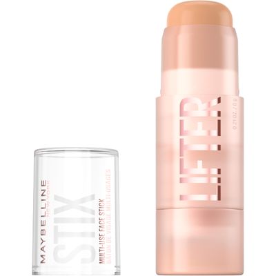 Maybelline Lifter Stix Multi-Use Face Stick - Contour, Bronzer, Concealer Foundation Stick, All-In-One Creamy Face Makeup Stick with Cranberry Seed Oil, 20, 1 Count