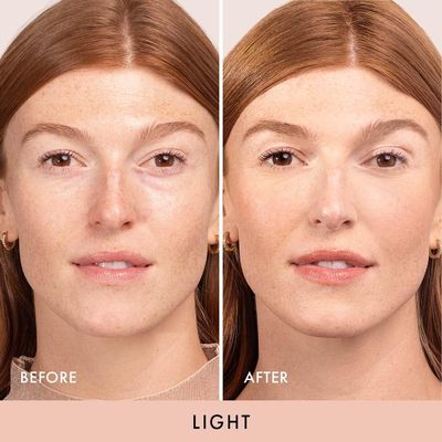 Wander Beauty Wanderlust Powder Foundation - Light - Blurs and Evens Skin Tone - Perfects and Hydrates With Hyaluronic Acid, Aloe, Honeysuckle, &amp; Vitamin E - Lightweight, Buildable Coverage - 0.31 oz