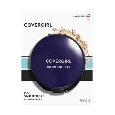 COVERGIRL Smoothers Pressed Powder, Translucent Fair .32 oz (9.3 g) (Packaging may vary)