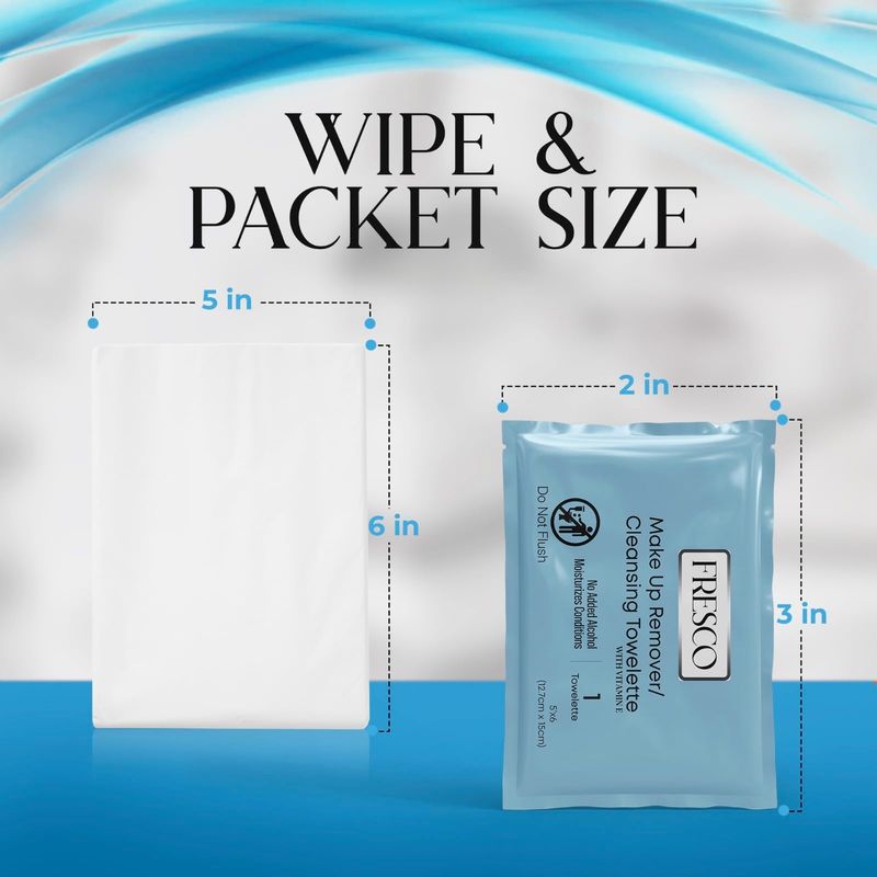 Fresco Wipes - Makeup Remover 500 count.