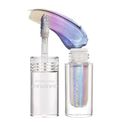 CHARMACY Chameleon Glitter Eyeshadow, Liquid Shimmer Sparkle High Pigment Duochrome Eye Shadow, Long-Lasting With No Creasing Eye Cosmetics, 1.6g (#08)