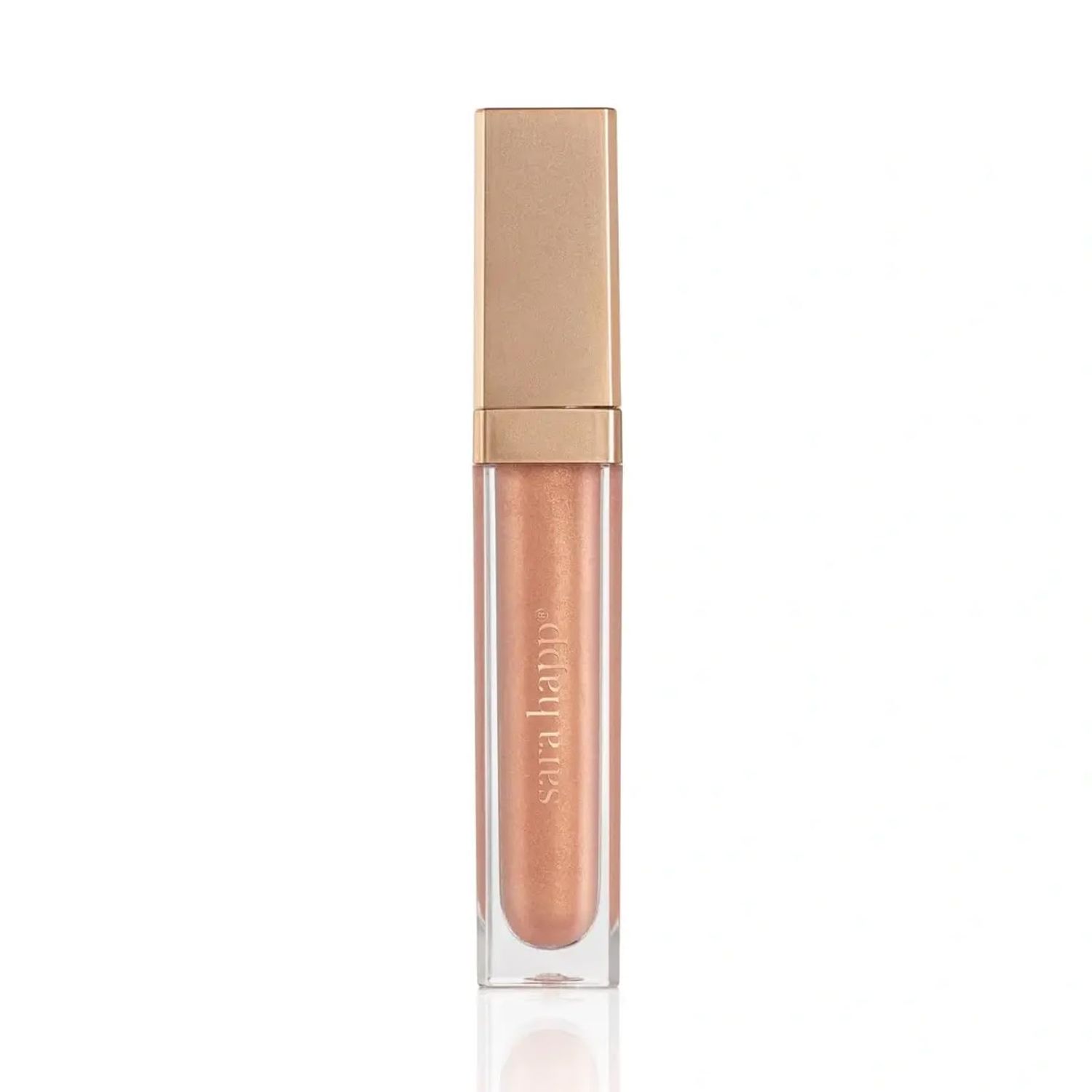 Sara Happ Rose Gold Slip Luxe Gloss with Subtle Shimmer - High-Impact Shine &amp; Long-Lasting Wear, Nourish, Hydrate, and Heal Your Lips, 0.21 fl. oz.
