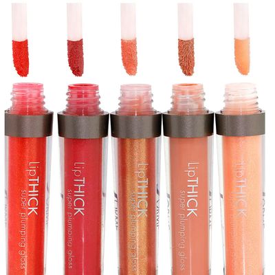 Sorme Cosmetics LipThick Plumping Gloss in Doll | Hydrating Plumping Lip Gloss Enriched with Vitamins and Botanicals | Lip Plumping Gloss with Maxi-Lip Peptides | Cruelty-Free Lip Makeup
