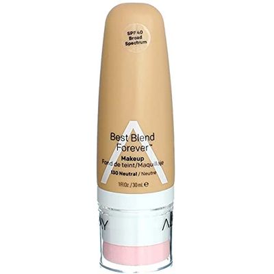 Almay Best Blend Forever Foundation, Neutral, 1 fl. oz., SPF 40 Broad Spectrum