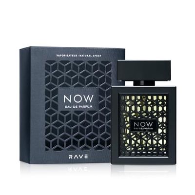 Lattafa Rave Now Eau de Parfum Spray for Unisex, 3.4 Ounce