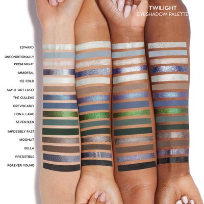 ColourPop Twilight Shadow Palette - Limited Edition Palette with Metallic and Matte Finishes - High-Pigment Makeup with a Long-Wearing Formula (0.3 oz)