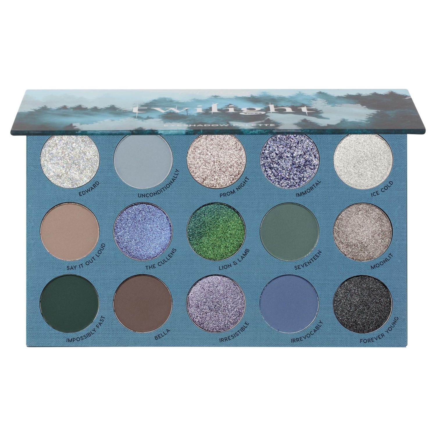 ColourPop Twilight Shadow Palette - Limited Edition Palette with Metallic and Matte Finishes - High-Pigment Makeup with a Long-Wearing Formula (0.3 oz)