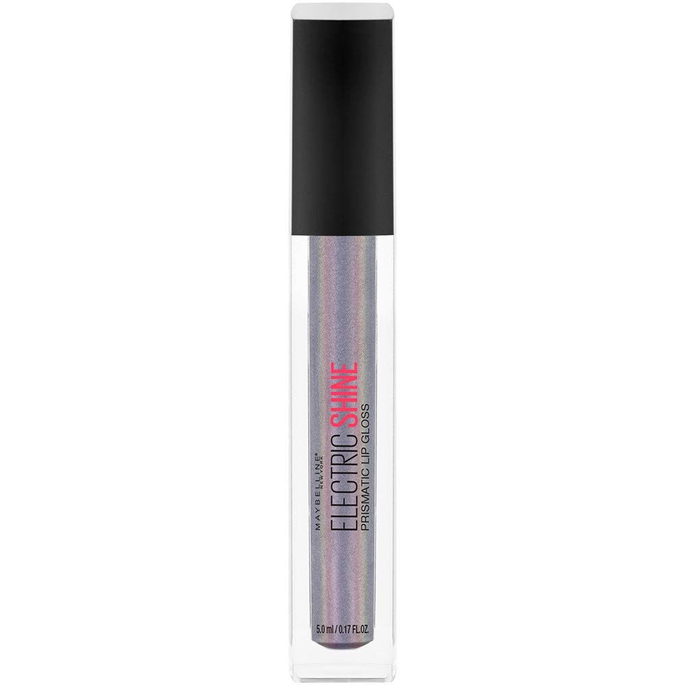 Maybelline New York Lip Studio Electric Shine Prismatic Lip Gloss Makeup, Midnight Prism, 0.17 fl. oz.