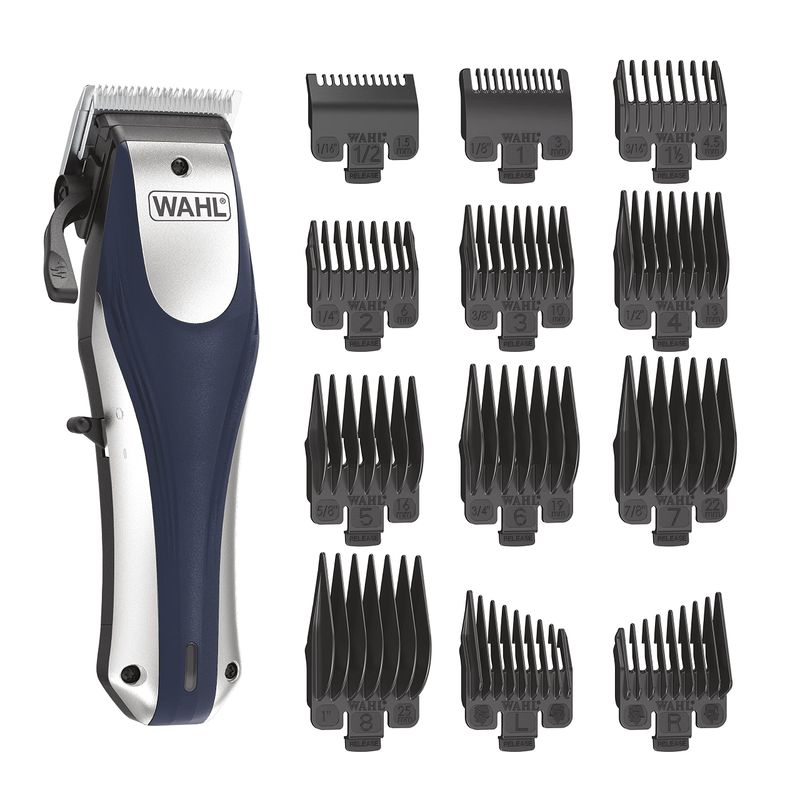 Wahl Lithium Ion Pro Rechargeable Cordless Hair Clippers for Men, Woman, &amp; Children with Smart Charge Technology for Convenient at Home Haircutting - Model 79470
