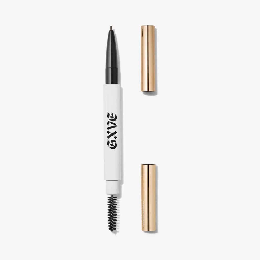 GXVE Hella On Point Ultra-Fine Brow Pencil #5 Warm Deep Brown