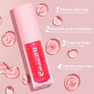 Mysense 6Pcs Lip Gloss Set for Teens, Color Changing Lip Oil, Flavored Lip Gloss Pack, Moisturizing Glossy Lipgloss Set for Girls Kids Women