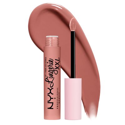 NYX PROFESSIONAL MAKEUP Lip Lingerie XXL Matte Liquid Lipstick - Undress&#39;d (Pink Nude)