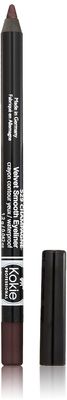 Kokie Cosmetics Waterproof Velvet Smooth Eyeliner Pencil, Chocolate, 0.042 Ounce