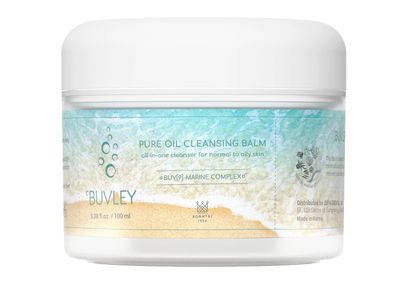 BUVLEY Pure Oil Cleansing Balm I Low pH, Vegan, Cruelty Free | Daily Makeup Remover Calming and Hydrating Facial Cleanser