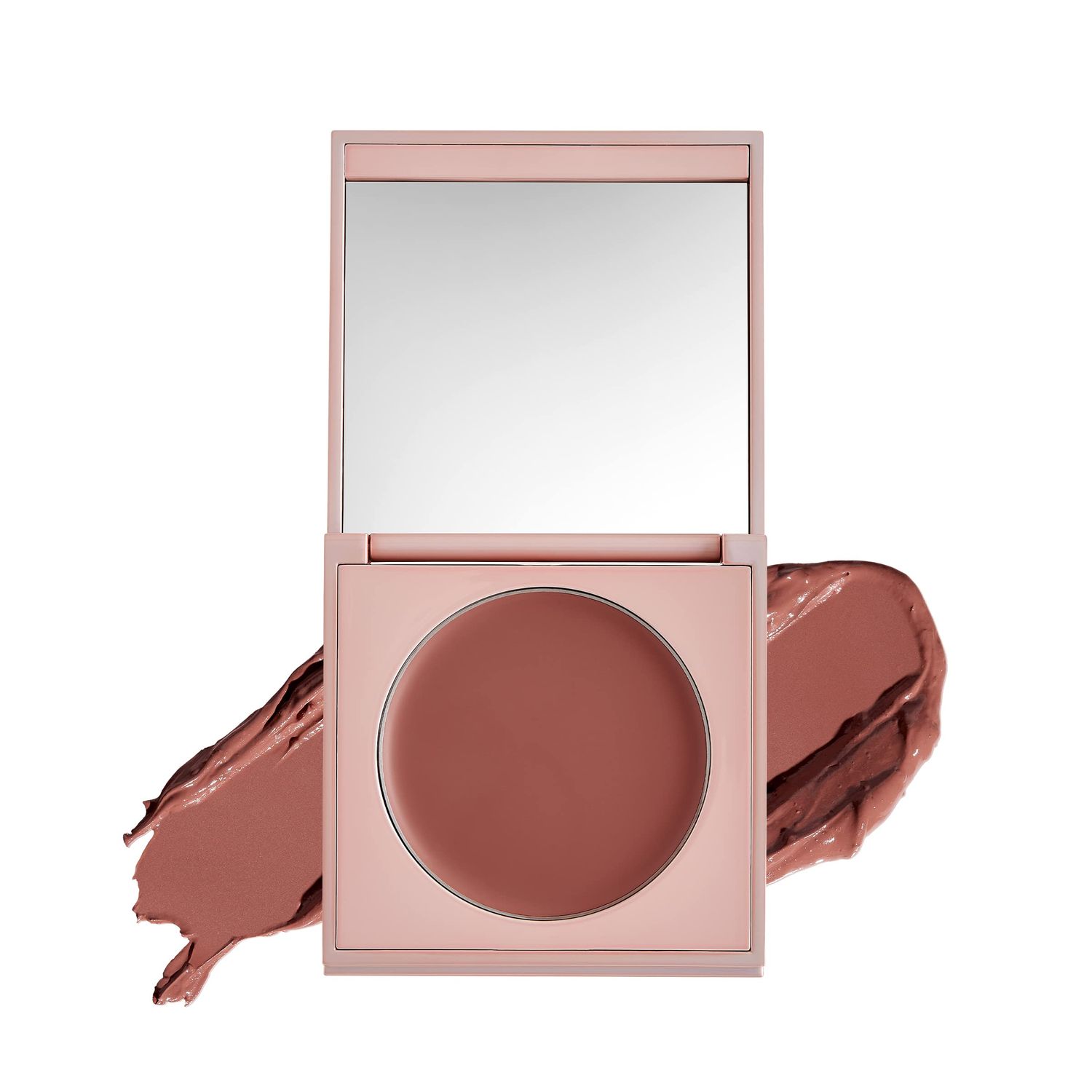Sigma Beauty Cream Blush - Hydrating Cream Blush for Cheeks and Lips, Lightweight, Buildable Sheen Formula with Nourishing Ingredients (Cor-de-Rosa, Earthy Rose Sheen)