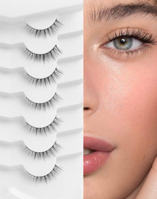Natural Lashes Natural Eyelashes Short Eyelashes Natural Look False Eyelashes Wispy Eye Lashes 10mm Small Lashes Fake Lashes K50