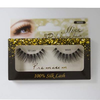 Sudopo 4 Pairs of Miss 3D Volume Tapered False Eyelash Extension MS05