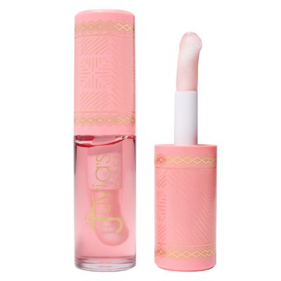 Juvia&#39;s Place Magic Lip Oil Watermelon - Hydrating Plumper All Day Light Non Sticky Lipgloss Makeup - Enhance Beauty wGlossy Dewy Shine Glow &amp; Moisture for Dry Chap Lips - Vitamin E Fruit Extract
