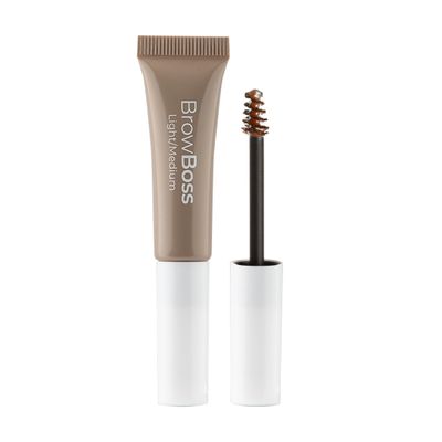MCoBeauty Brow Boss Glue &amp; Set, LightMedium, Semi-Tinted Brow Gel, Vegan, Cruelty Free Cosmetics