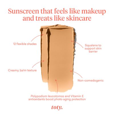 Ilumina CC Creamy Compact SPF 50 Mineral Broad Spectrum Sunscreen for Face - Tinted Blurring Balm SPF- Matte, Light Coverage - Water &amp; Sweat Resistant - All Skin Types - By Sofia Vergara, 10g 3N