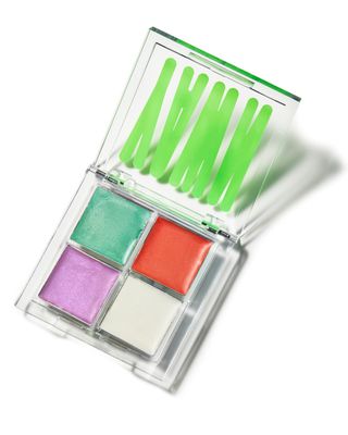 YAWN Daydreamer Lip  Cheek Palette for Kids | Talc-Free Shimmery Cream Shadows | 4 Buildable Colors for Lips, Blush &amp; Highlighter | Non-Toxic, Cruelty-Free, Vegan | Safe for Ages 3 | Made in USA