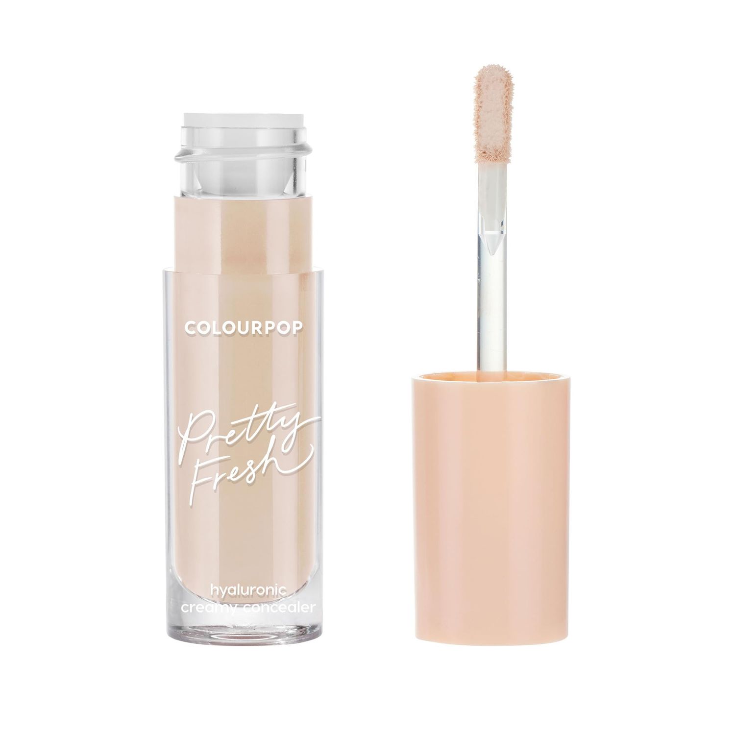 ColourPop Pretty Fresh Creamy Concealer - Full Coverage Concealer with a Natural Finish - Formulated with Hyaluronic Acid &amp; Coconut Water for Instant Hydration - Light - 45W (0.3 oz)