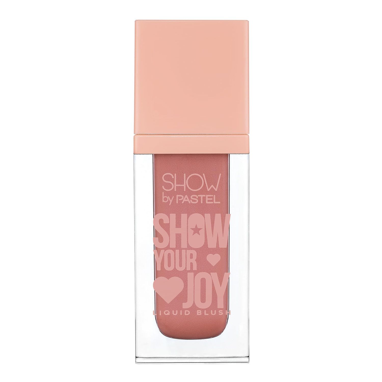 Show By Pastel Show Your Joy Liquid Blush 53 | Peach | Dewy Finish | Natural Looking | Clean Beauty | Moisturize The Skin Up to 24 Hours | Cruelty-Free | Natural and Fresh Looking | 0.141 fl.oz.